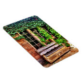 国木製ベンチアイビーつる植物フレキシブル磁石 マグネット (右側)