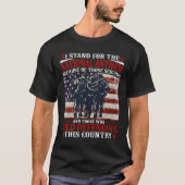 国歌を敬唱します Tシャツ (正面)