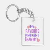 国民お気に入りのは私をグラミーと呼ぶ キーホルダー (正面左)