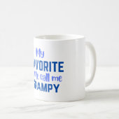 国民お気に入りのは私を文句言う コーヒーマグカップ (正面右)