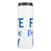 国民お気に入りのは私を文句言う タンブラー (裏面)