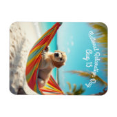 国民くつろぎの日 マグネット (横)