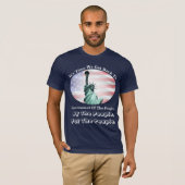 国民による人民の統治の時… Tシャツ (正面フル)