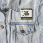 国民にカリフォルニアの力を奪う 缶バッジ (インサイチュ)