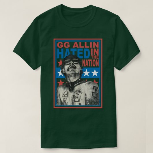 国民に憎まれる Tシャツ (デザイン正面)