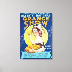 国民のオレンジShowPoster #3 キャンバスプリント