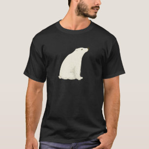国民のカナダ文化記号として白くま Tシャツ