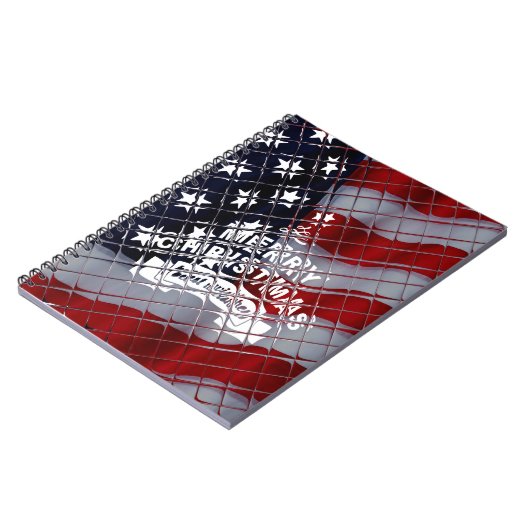 国民のクリスマスを祝う素敵な願い統一された ノートブック (左側)