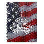 国民のクリスマスを祝う素敵な願い統一された ノートブック (正面)