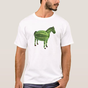 国民のスイカ日の馬 Tシャツ