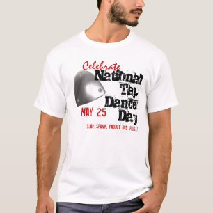 国民のタップダンス日 Tシャツ