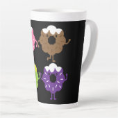 国民のドーナツの日 カフェラテマグ (右アングル)