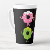 国民のドーナツの日 カフェラテマグ (左アングル)