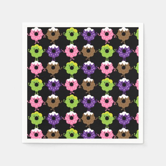 国民のドーナツの日 スタンダードカクテルナプキン (正面)