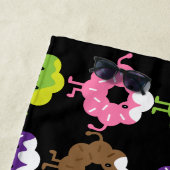 国民のドーナツの日 ビーチタオル (インサイチュ)