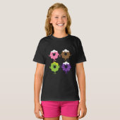 国民のドーナツの日 Tシャツ (正面フル)