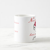 国民のナースの週はギフトを個人化します コーヒーマグカップ (中央)