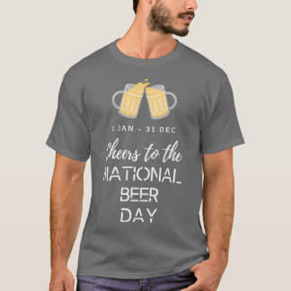 国民のビールデー Tシャツ