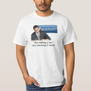 国民のヘルスケアの改良のブラックリスト Tシャツ