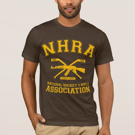 国民のホッケーおよびライフル連合のTシャツ Tシャツ (正面)