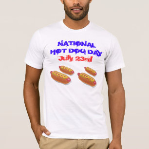 国民のホットドッグ日- 7月23日 Tシャツ