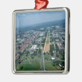 国民のモールの空中写真 メタルオーナメント (左)