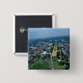 国民のモールの空中写真 缶バッジ (正面&裏面)