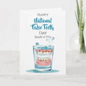 国民の入れ歯の日 | 3月9日 カード (正面)