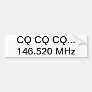 国民の単信頻度バンパーステッカー バンパーステッカー
