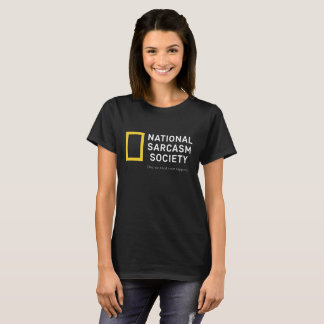 国民の皮肉の社会のおもしろいなユーモアレディースワイシャツ Tシャツ