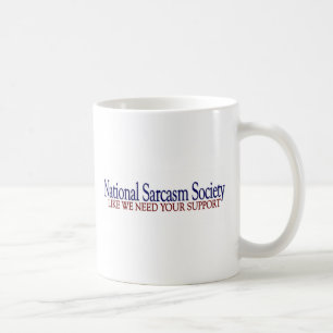 国民の皮肉の社会 コーヒーマグカップ
