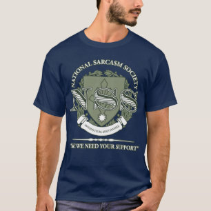 国民の皮肉の社会 Tシャツ