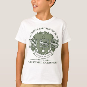 国民の皮肉の社会 Tシャツ