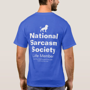 国民の皮肉の社会 Tシャツ