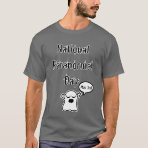 国民の超常的な日の幽霊 Tシャツ