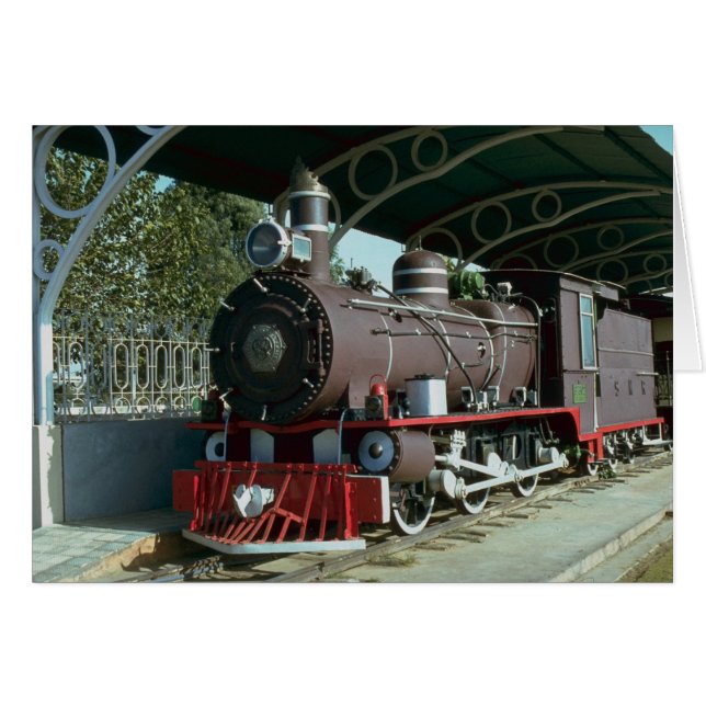 国民の鉄道博物館、デリー、インド (正面横)