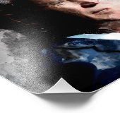 国民の魂のための戦いを伴うジョーバイデン氏 フォトプリント            (角)