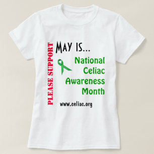 国民のCeliac認識度月 Tシャツ