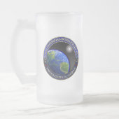 国民のGeospatial知性代理店(NGA) フロストグラスビールジョッキ (左)