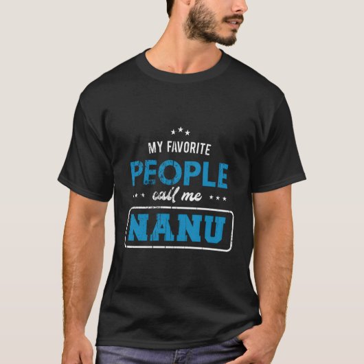 国民はお気に入りの私をNanu Bangladesh Grandpと呼ぶ Tシャツ (正面)