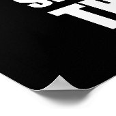 国民は政府を恐れてはならない ポスター (角)