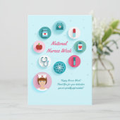 国民は週カードを看護します サンキューカード (スタンド正面)