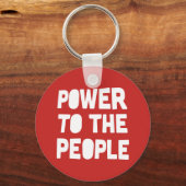 国民への力 キーホルダー (正面)