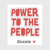 国民への力 シール (シート)