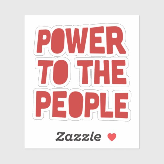 国民への力 シール (シート)