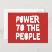 国民への力 ポストカード (正面/裏面)