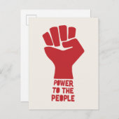 国民への力 ポストカード (正面/裏面)