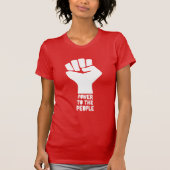 国民への力 Tシャツ (正面)