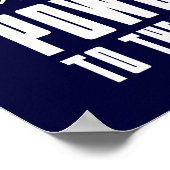 国民への火薬 ポスター (角)