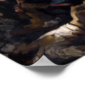 国民をリードする自由 – -フランスの革命 ポスター (角)